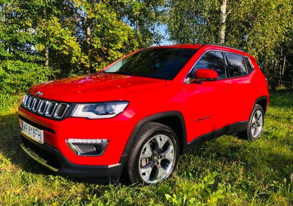 Jeep Compass cena 79000 przebieg: 71500, rok produkcji 2018 z Radom małe 781